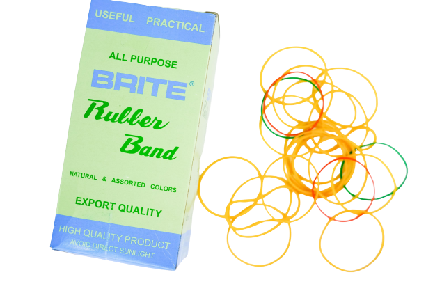 60 Pieces Rubber Bands Set, Large Elastic Bands for Office Home School  Supplies, 100 by 5 mm, 160 by 10 mm, Dark Yellow on OnBuy