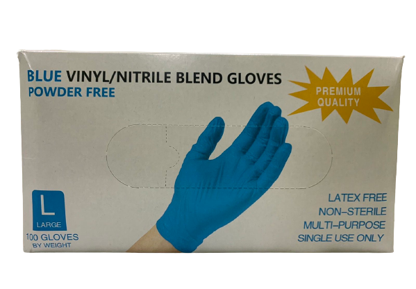 Vinyl nitrile deals gloves